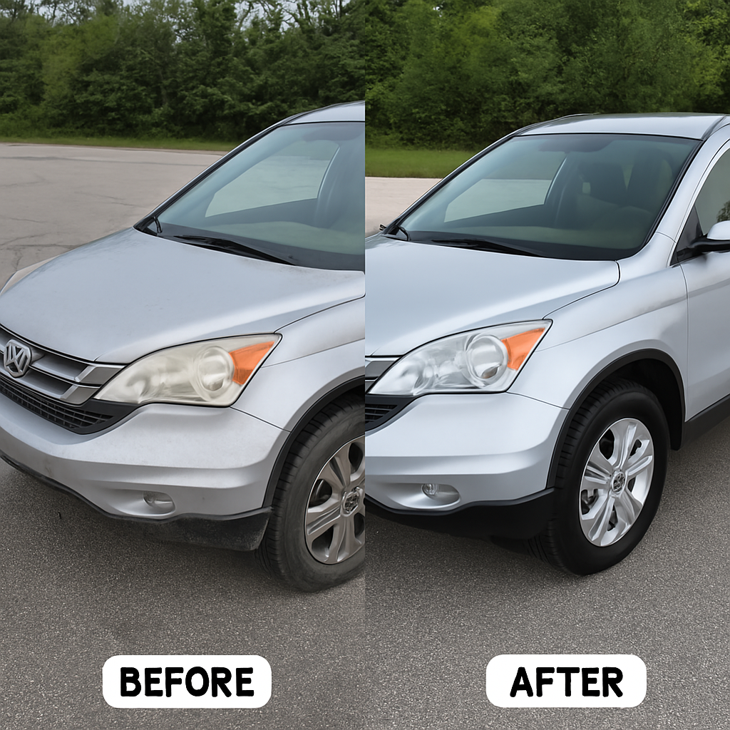 Deep Clean Exterior - Before and After